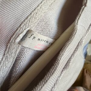 FP Movement Light Gray/Purple tie dye sweatshirt